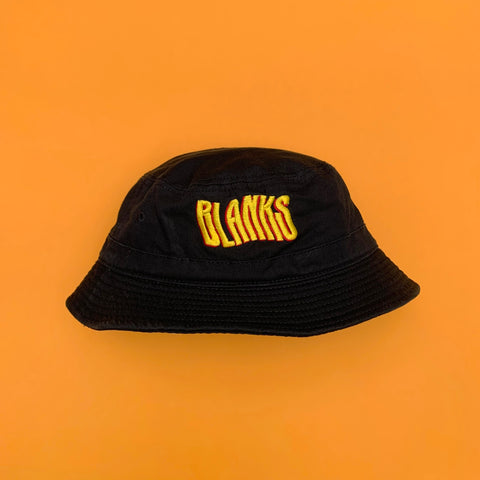 BLANKS EMBROIDERED BUCKET HAT