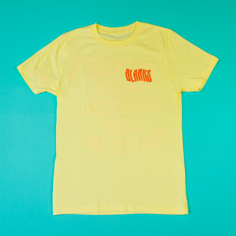 "NOTHING LASTS FOREVER AND THAT'S OK" TEE - YELLOW